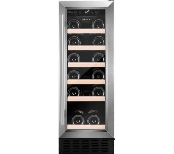 TieDex UK CDA CFWC304SS Wine Cooler - Stainless St
